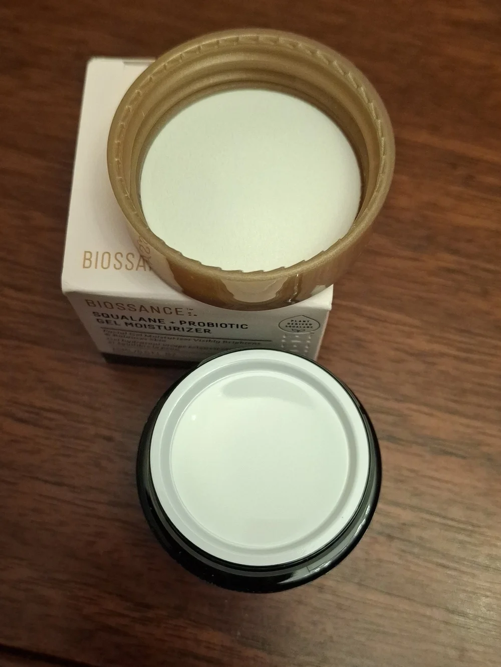 Biossance Squalane +Probiotic  Gel Moisturizer Jar 15ml New Jar